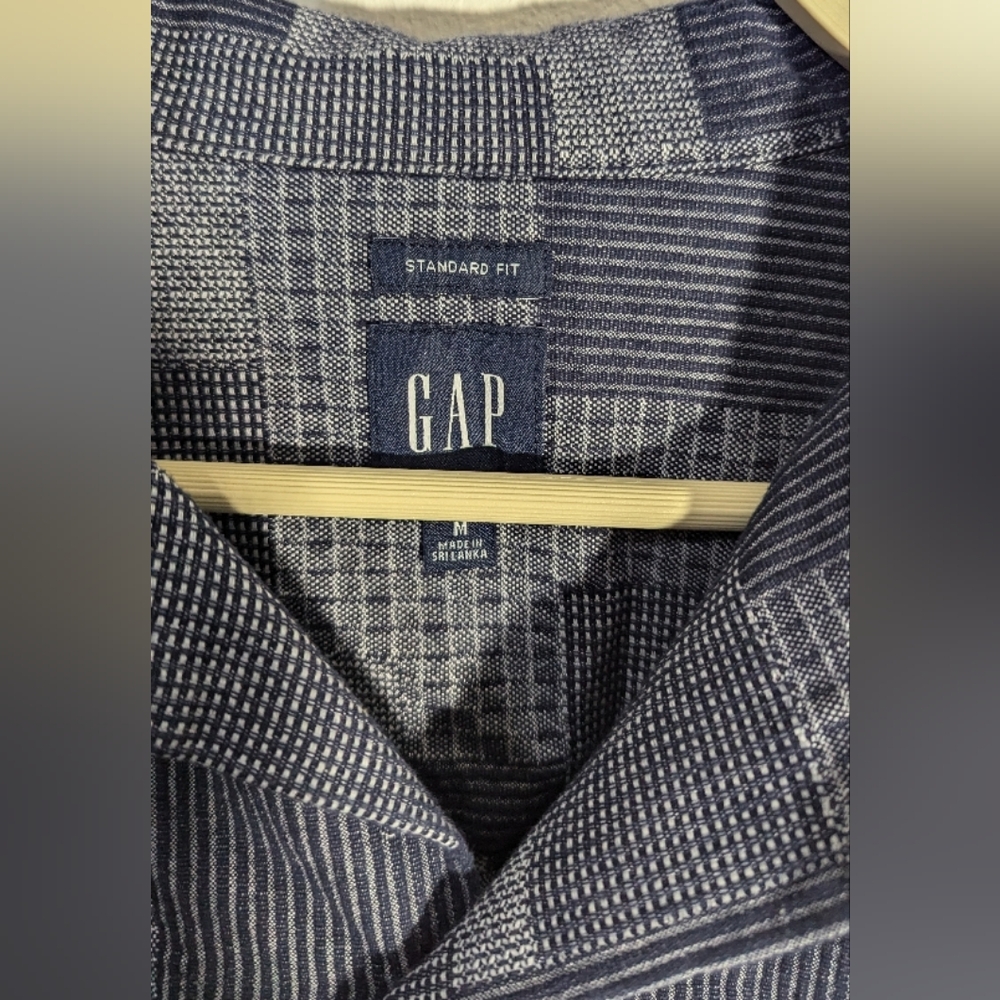 GAP Blue Casual Button Down Shirt